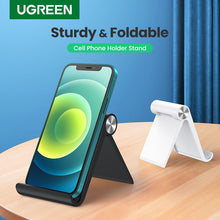 Load image into Gallery viewer, Adjustable Foldable Mobile Phone Holder Stand