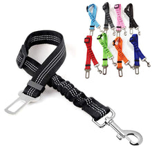 Load image into Gallery viewer, Car seat belt for Dogs and Pets: Reflective Elastic
